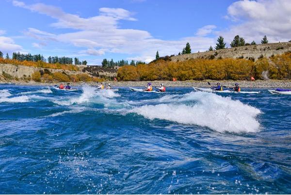 Rapids on Clutha River